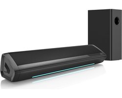 SNJY® Soundbar met Subwoofer - TV Speaker - Home Cinema - Subwoofer Los - Zwart