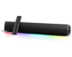 SNJY® Soundbar - TV Speaker - Home Cinema - Gaming Soudbar - Zwart