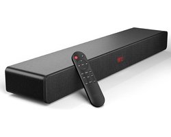 Soundbar 2.1 Hout voor tv-toestellen - 150W - soundbar met geïntegreerde subwoofer met ARC-kabel - optisch - AUX - BT - 5 EQ-modi - luidspreker - geluidssysteem voor televisie voor thuisbioscoop - 71cm