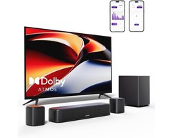 Soundbar 5.1ch met Dolby Atmos en Subwoofer voor Thuisbioscoop