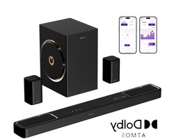 Soundbar – Home Cinema Set – Surround Sound Systeem – TV Speaker – 5.1.2 Kanaals – Dolby Atmos – Draadloze Subwoofer – App Bedienbaar