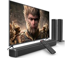 Soundbar met Afneembare Speakers en Bass voor Smart TV