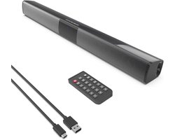 Soundbar met Bluetooth 5.0 - HD Audio en Surround Sound voor Thuisbioscoop