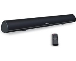 Soundbar voor TV met subwoofer, 28 Inch TV Speaker 60W Bluetooth 5.0 DSP Geluidseffect PC Theater Aux Home Surround SoundBar 2.0 Stereo met beugel Voor 40-60 Inch TV