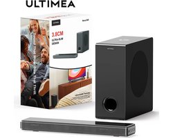 Soundbar - Voor Tv - Soundbars voor TV - Met Subwoofer - Dolby Atmos - Bluetooth - Surround Sound System - Speakers - Zwart