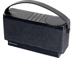 Soundmaster TVL24SW TV stem- en dialoogversterker „HORST“ Draadloze stereo luidspreker Zwart 5 W