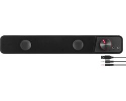 Speedlink BRIO - Stereo Soundbar - Headset & Microfoonaansluiting