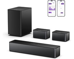 Surround Sound System 3D Soundbar met 5.1 Opstelling