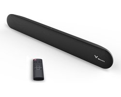 TV-soundbar met ingebouwde subwoofer Surround Sound, 60 W draadloze Bluetooth 5.0-apparaatstreaming, met afstandsbediening, AUX / RCA / USB / optische ingangsbeugel