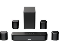 ULTIMEA - 7.1 Soundbar met Dolby Atmos - met 4 Surround Speakers - Soundbar voor TV - App Bediening - Soundbar met Subwoofer voor Home Theater - Aura A60