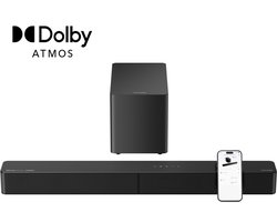 ULTIMEA Poseidon M60 Boom – 340W 5.1 Dolby Atmos Soundbar met subwoofer