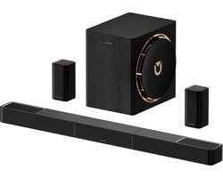 ULTIMEA Skywave X60 - 7.1.4 Professioneel Draadloos Surround Sound Systeem - Soundbar voor TV - Dolby Atmos - met Draadloze Subwoofer