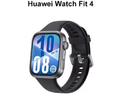 2025/2026 Originele HUAWEI Watch Fit 4 - Smartwatch 1,82-inch - AMOLED-display - Fitness Tracker tot 10 dagen batterijduur - Wit