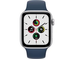 Apple Watch SE 2021 - 44mm - 4G - GPS - Zilver