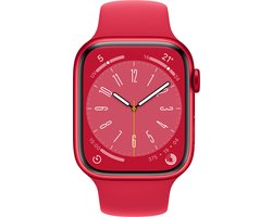 Apple Watch Series 8 - 41mm - Rood Aluminium