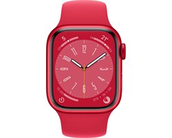 Apple Watch Series 8 - 4G - 41mm - Rood Aluminium
