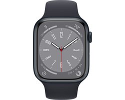 Apple Watch Series 8 - 4G- 45mm - Middernacht Aluminium