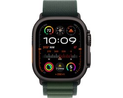 Apple Watch Ultra 2 Black TC Green Alpine Large