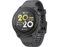 Coros PACE 3 Zwart / Black Silicone - Multisport & GPS horloge