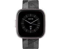 Fitbit Versa 2 SE - Smartwatch - Gewoven grijs