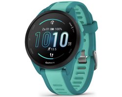 Garmin Forerunner 165 Music - Hardloophorloge - 43 mm - Turquoise-Aqua