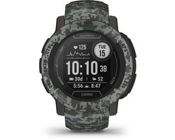 Garmin Instinct 2 - Sporthorloge met GPS - Smartwatch voor heren - 45mm - Camo Edition Graphite