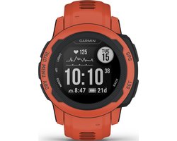 Garmin Instinct 2S Smartwatch - Robuust Sporthorloge met GPS - 30+ Sport apps - Poppy