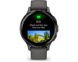 Garmin Venu 3s - Smartwatch - AMOLED-Scherm - 41 mm - Pebble Grey