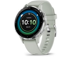 Garmin Venu 3s - Smartwatch - AMOLED-Scherm - 41mm - Sage Grey