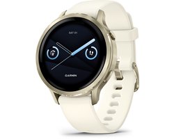 Garmin Venu 4 - Multisport smartwach - 41 mm - AMOLED - Goud/Creme