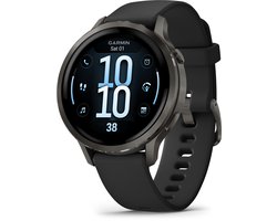 Garmin Venu 4 - Multisport smartwach - 41 mm - AMOLED - Slate Grijs/Zwart