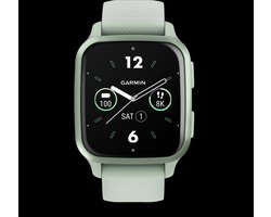 Garmin Venu Sq 2 - Health Smartwatch - Amoled display - 10 dagen batterij - Cool Mint