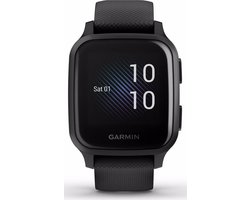 Garmin Venu Sq Music Health - Smartwatch met Muziekopslag - 6 dagen batterij - 41 mm - Zwart/Slate