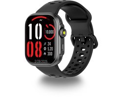 NOOG Sprint - Sporthorloge met GPS en Strava - Geschikt voor hardlopen - Zwart