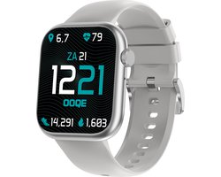 OOQE WATCH PRO 7 - Smartwatch Heren en Dames | Grijs