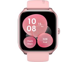oraimo Watch 5 Lite – Slimme horloge met 2,01” HD-scherm, Bluetooth-bellen, 115 sportmodi en IP68 waterdicht – Roze