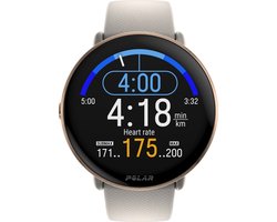 Polar Ignite 3 - Fitness Smartwatch & GPS Activity Tracker - Greige/ Gold - S-L