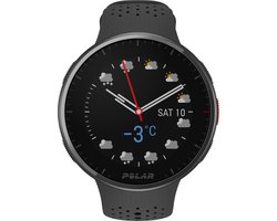 Polar Pacer Pro - Geavanceerd GPS Hardloophorloge - Carbon Gray - Maten S-L