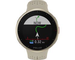 Polar Pacer Pro - Geavanceerd GPS Hardloophorloge - Gold Dust - Maten S-L