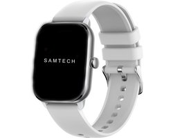 SAMTECH Smartwatch Ultra Thin Pro- Heren & Dames – horloge – Stappenteller, Calorie Teller, Slaap meter, HD – Grijs