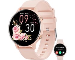 Smartwatch voor heren en dames, 1,39 inch smartwatch met stappenteller, slaapmonitor, met 140+ sporten,Geschikt voor Android iOS