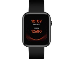 Ticwatch GTH Smartwatch | Zwart | Huidtemperatuur |SPo2 | sporthorloge | zwart