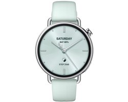 Xiaomi Watch S4 - Smartwatch - 41mm - Fluororubber Strap - Mint Green