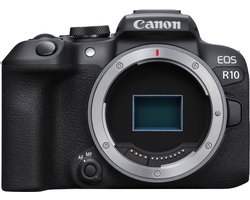 Canon EOS R10 Body - Systeemcamera - 24.2 MP - Kantelbaar touchscreen - Zonder lens