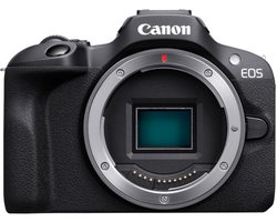 Canon EOS R100 Body Zwart - Systeemcamera - 24.1MP - Compact formaat - zonder lens