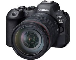Canon EOS R6 MARK II + RF 24-105mm F4L IS USM lens - Systeemcamera met lens – Full-Frame - 24.2MP - Foto Video - Hybride