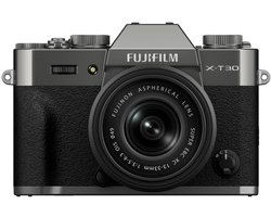 Fujifilm X -T30 III + XC 13-33mm MILC 26,1 MP X-Trans CMOS 4 9600 x 2160 Pixels Zwart, Houtskool