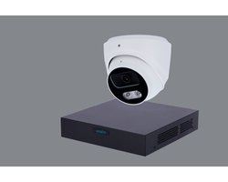 IP Camera - Complete set- 4MP- Turret camera - Set 1