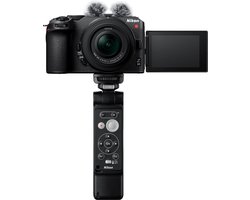Nikon Z30 Creator Kit – Compacte 4K systeemcamera met lens, microfoon & tripod – Voor YouTube, TikTok, Instagram Reels & fotografie – Wi-Fi & Bluetooth