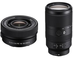 Sony A6700 + 16-50 mm II + 70-350 mm